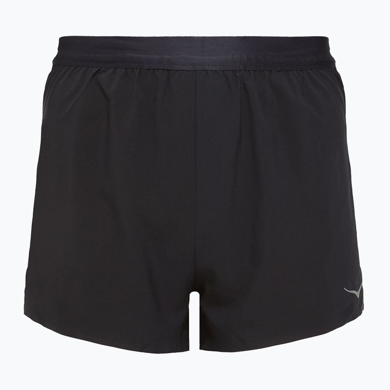 Мъжки къси панталони за бягане HOKA Race Day Split black