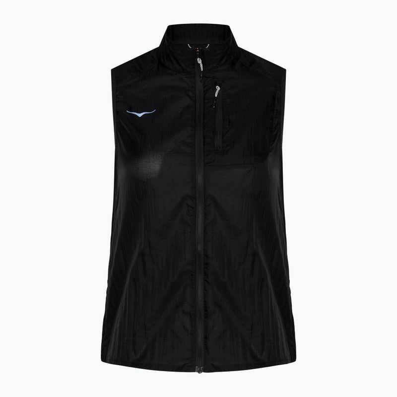 Дамска жилетка за бягане HOKA Skyflow Vest black