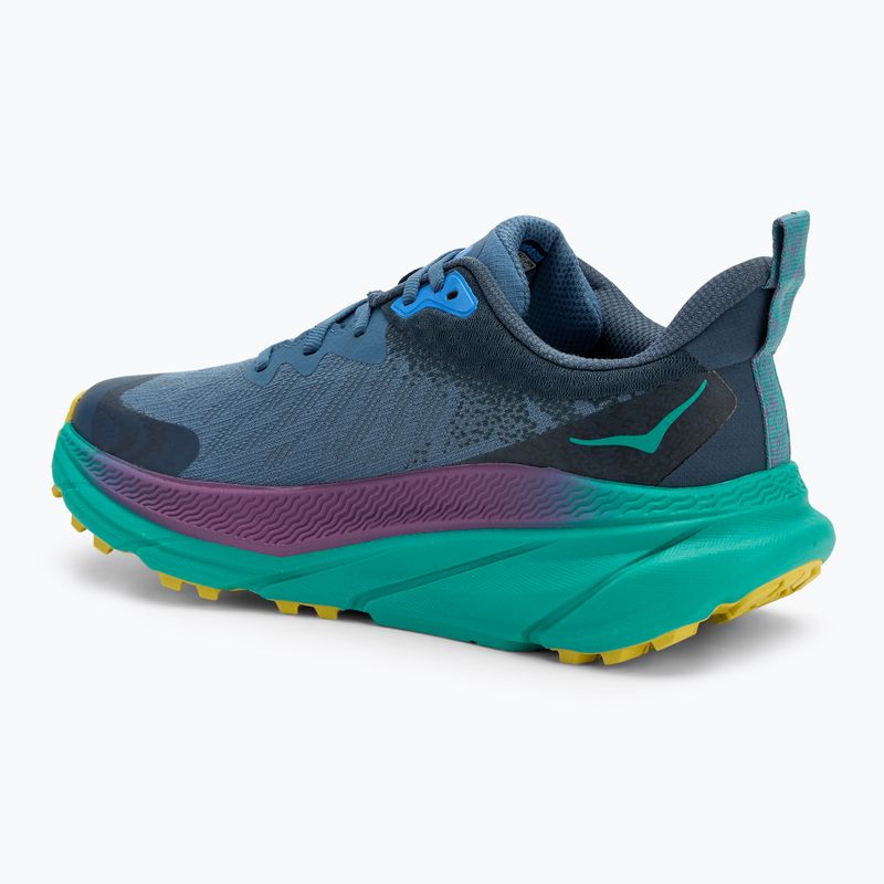 Мъжки обувки за бягане HOKA Challenger 7 GTX real teal/tech green 3