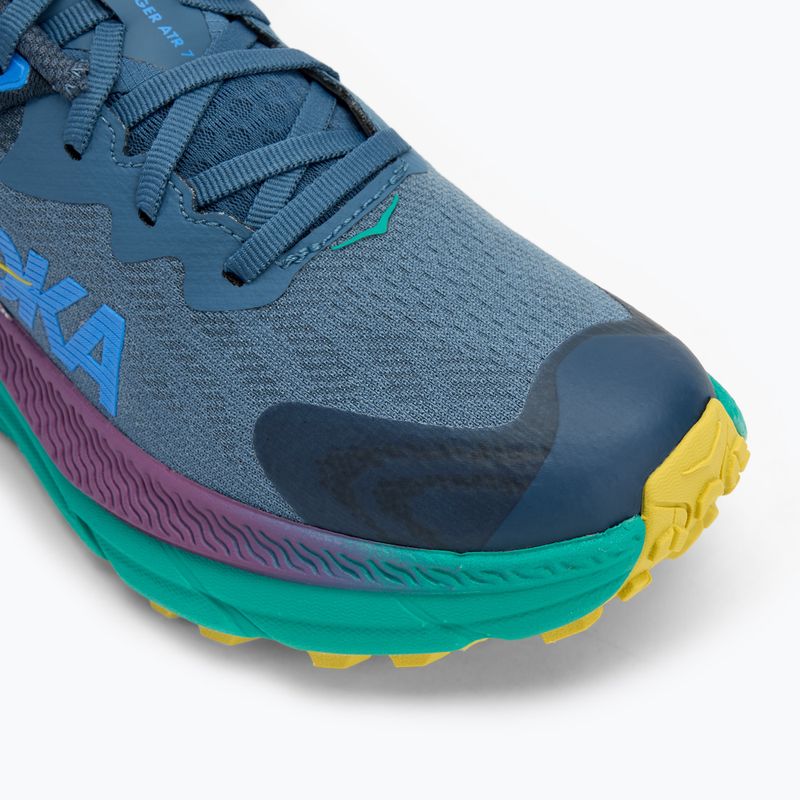 Мъжки обувки за бягане HOKA Challenger 7 GTX real teal/tech green 7