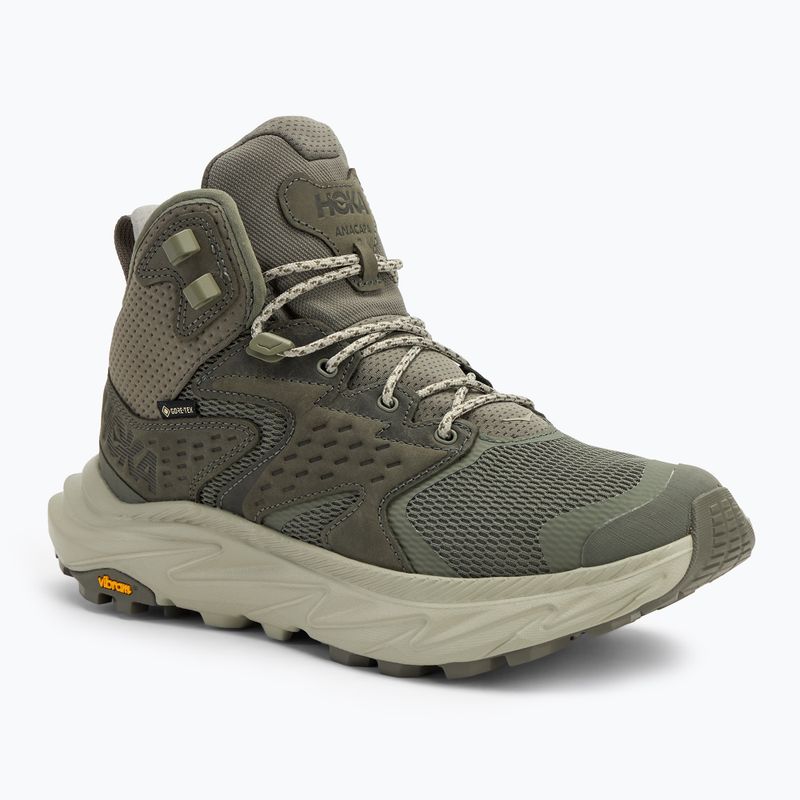 Мъжки туристически обувки HOKA Anacapa 2 Mid GTX slate/barley