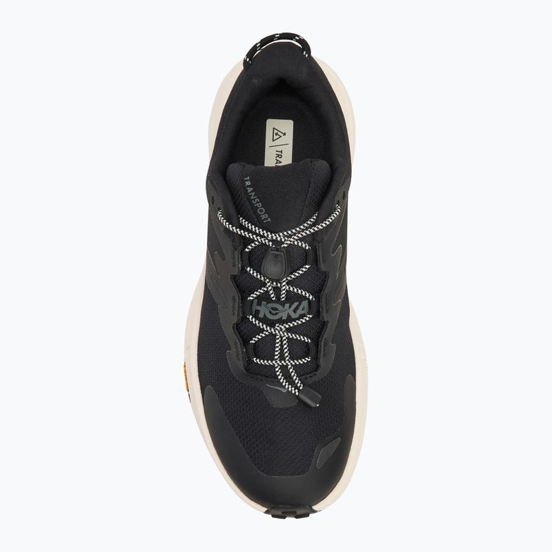 Дамски обувки за бягане HOKA Transport black/alabaster 5
