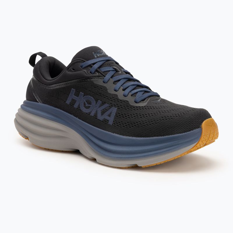 Мъжки обувки за бягане HOKA Bondi 8 black/ironore