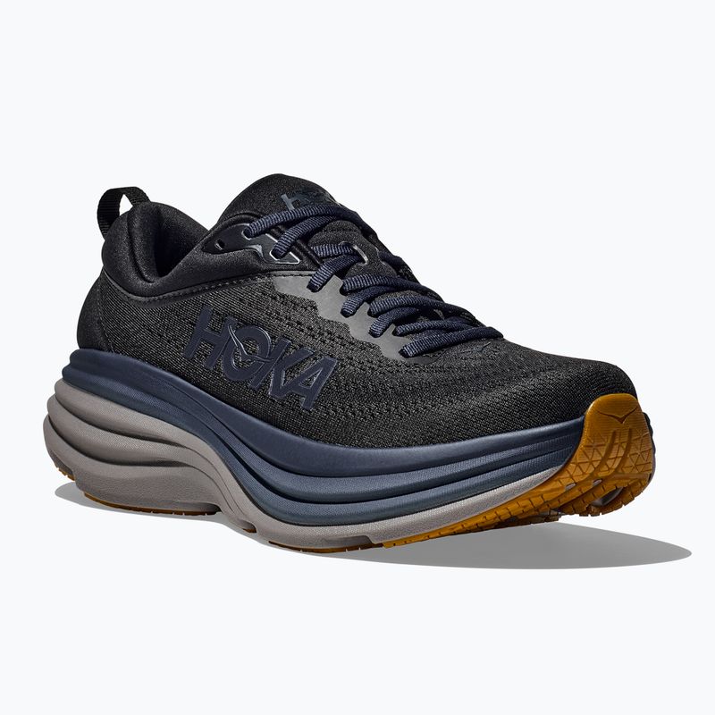 Мъжки обувки за бягане HOKA Bondi 8 black/ironore 8