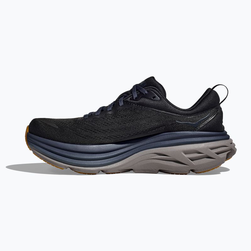 Мъжки обувки за бягане HOKA Bondi 8 black/ironore 3