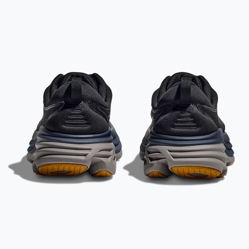 Мъжки обувки за бягане HOKA Bondi 8 black/ironore 4
