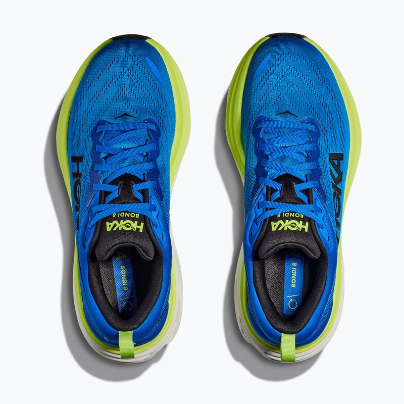 Мъжки обувки за бягане HOKA Bondi 8 electric cobalt/lettuce 8