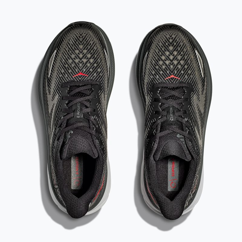 Мъжки обувки за бягане HOKA Clifton 9 black/outer orbit 8