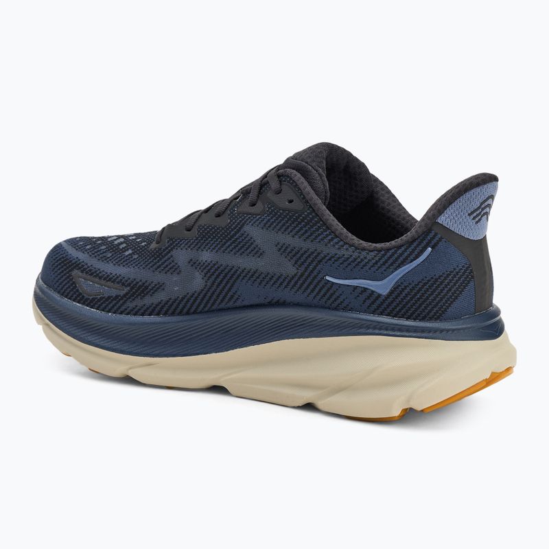 Мъжки обувки за бягане HOKA Clifton 9 black/varsity navy 3