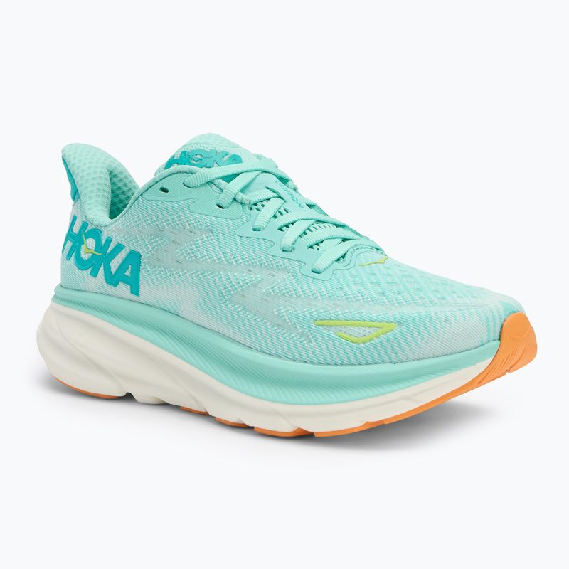 Дамски обувки за бягане HOKA Clifton 9 seafoam/aqua breeze