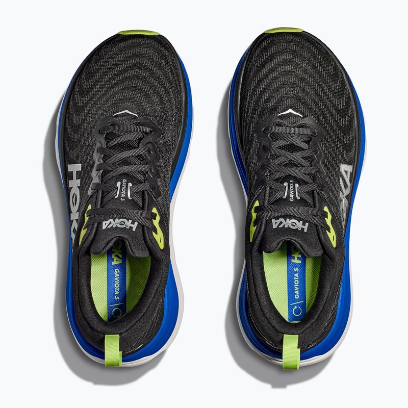 Мъжки обувки за бягане HOKA Gaviota 5 black/electric cobalt 15