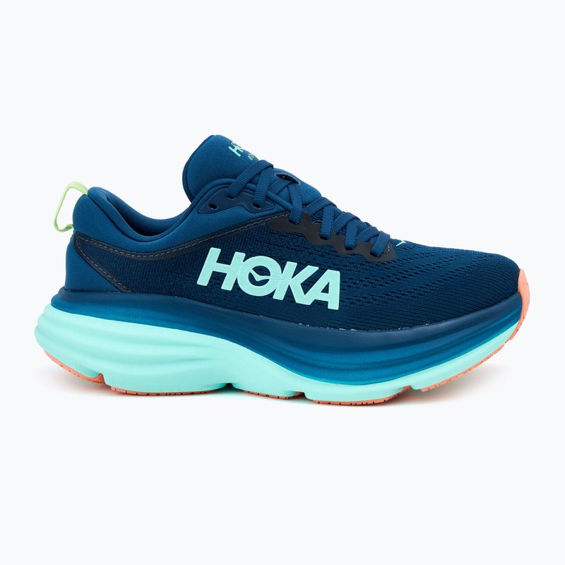 Дамски обувки за бягане HOKA Bondi 8 midnight/seafoam 2