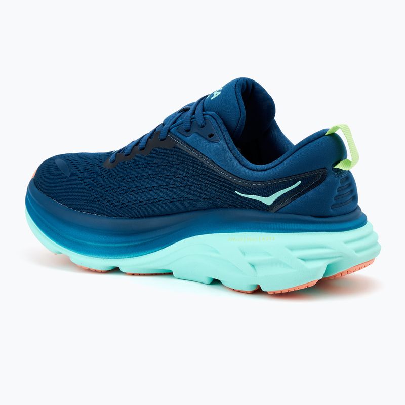 Дамски обувки за бягане HOKA Bondi 8 midnight/seafoam 3