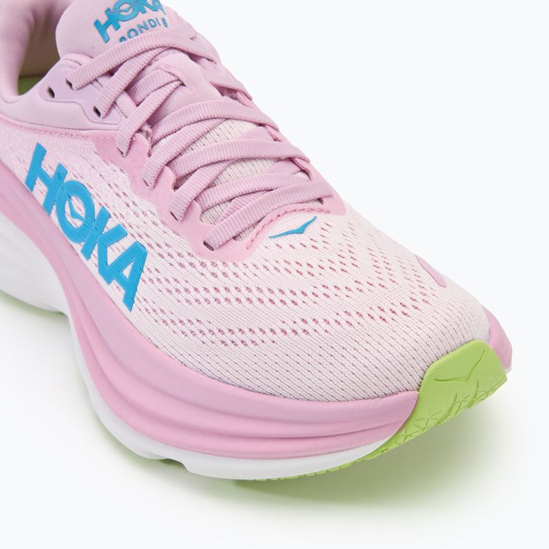 Дамски обувки за бягане HOKA Bondi 8 pink twilight/waterpark 7