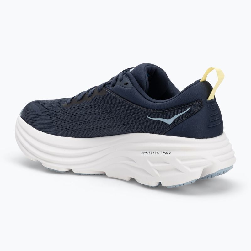 Дамски обувки за бягане HOKA Bondi 8 varsity navy/white 3