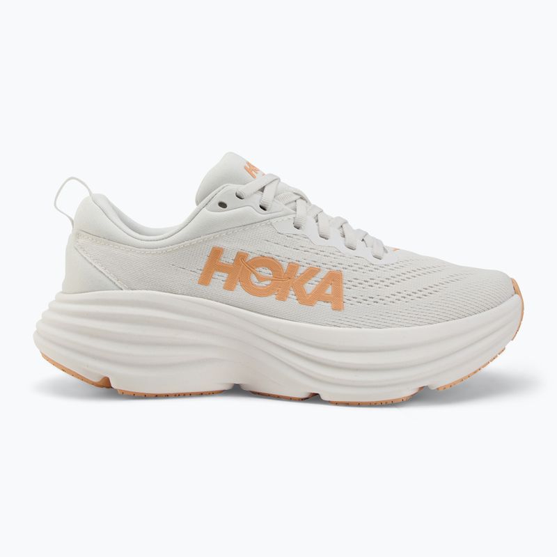 Дамски обувки за бягане HOKA Bondi 8 white/cantaloupe 2