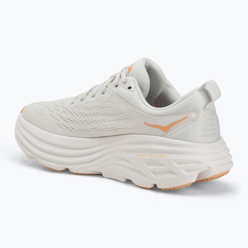 Дамски обувки за бягане HOKA Bondi 8 white/cantaloupe 3