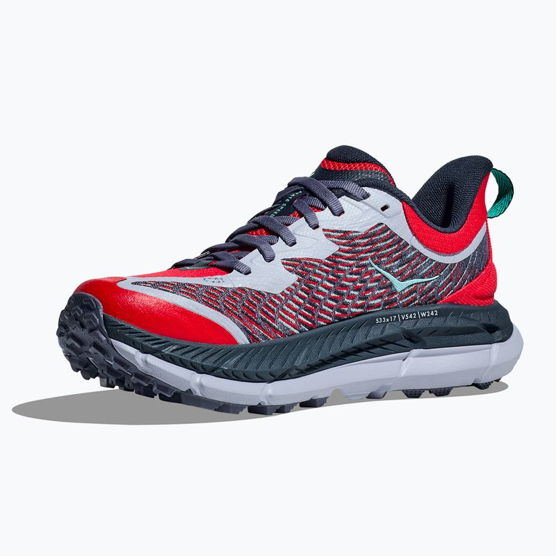 Дамски обувки за бягане HOKA Mafate Speed 4 cerise/stormy skies 9