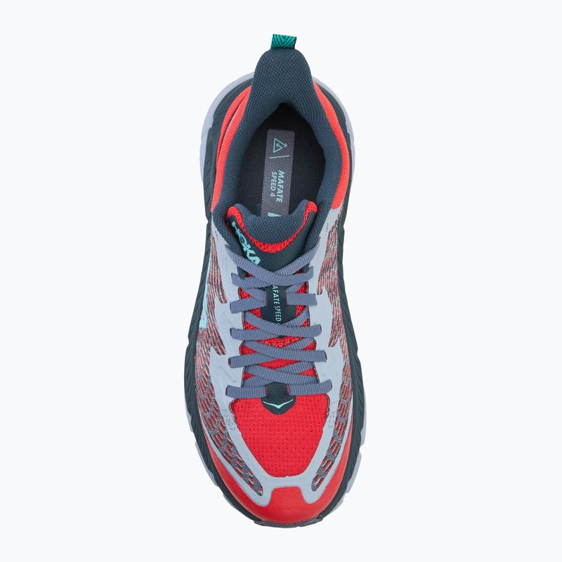 Дамски обувки за бягане HOKA Mafate Speed 4 cerise/stormy skies 5