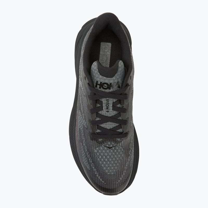 Детски обувки за бягане HOKA Clifton 9 black/carbon black 5