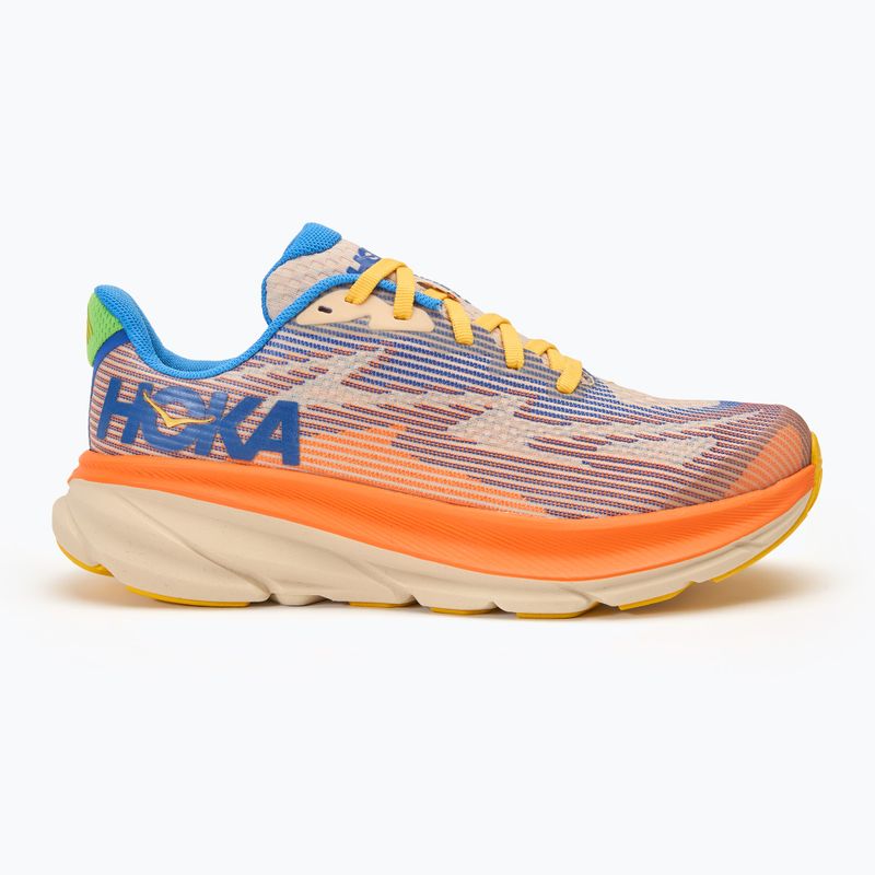 Детски обувки за бягане HOKA Clifton 9 ultramarine/electric tangerine 2