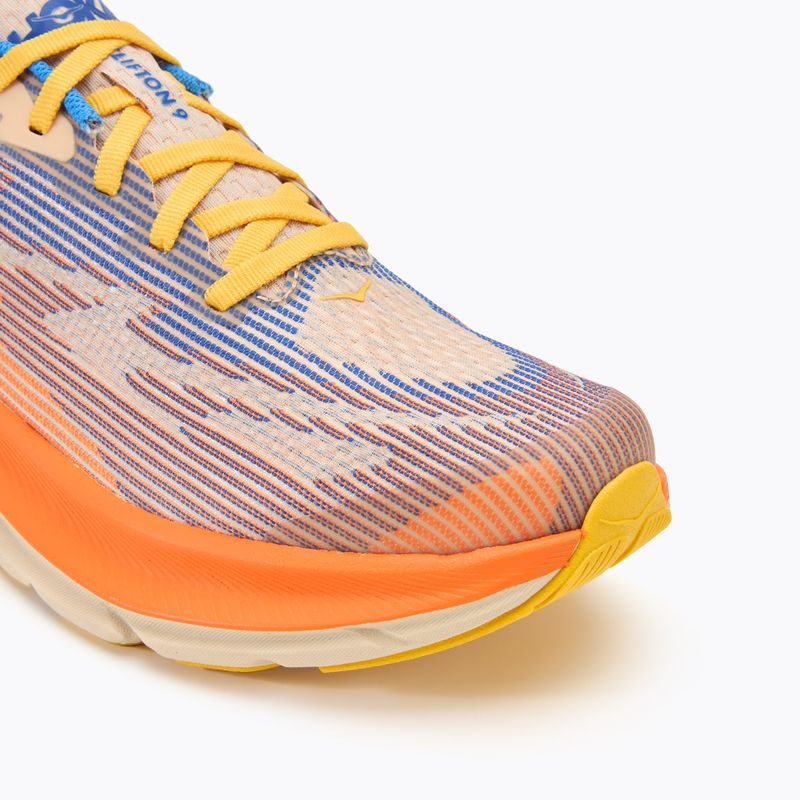 Детски обувки за бягане HOKA Clifton 9 ultramarine/electric tangerine 7