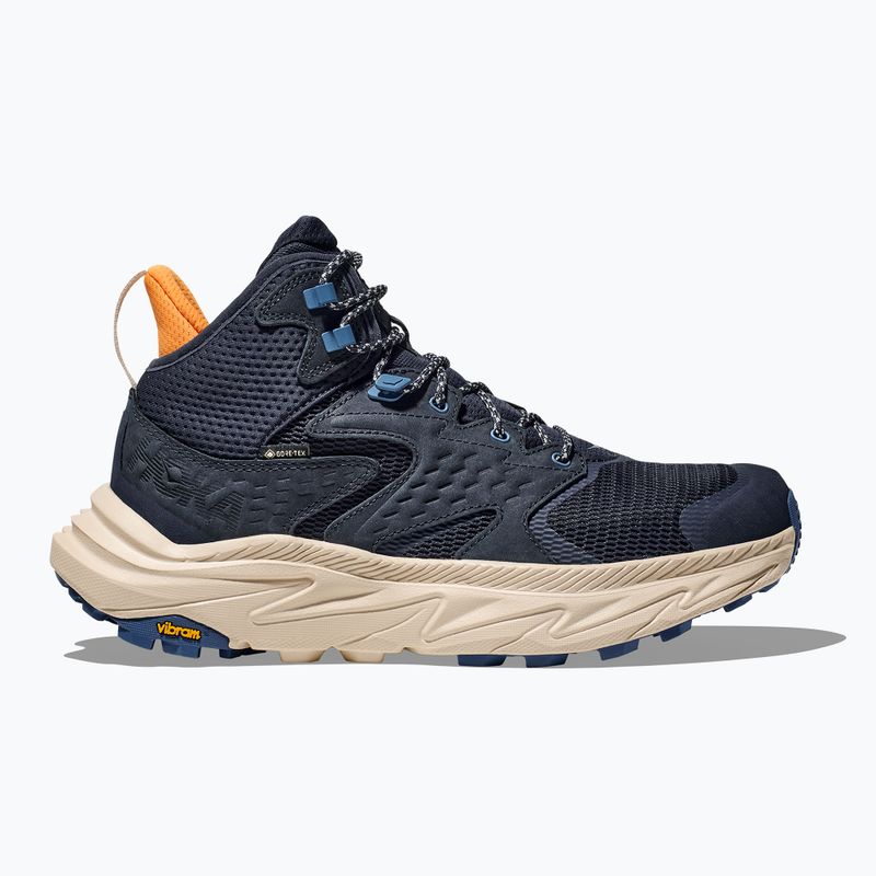 Мъжки туристически обувки HOKA Anacapa 2 Mid GTX varsity navy/овесено мляко 9