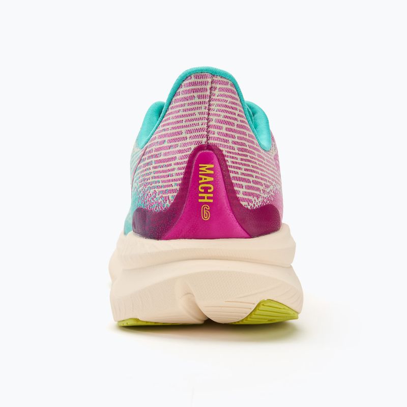 Детски обувки за бягане HOKA Mach 6 fuchsia/electric aqua 6