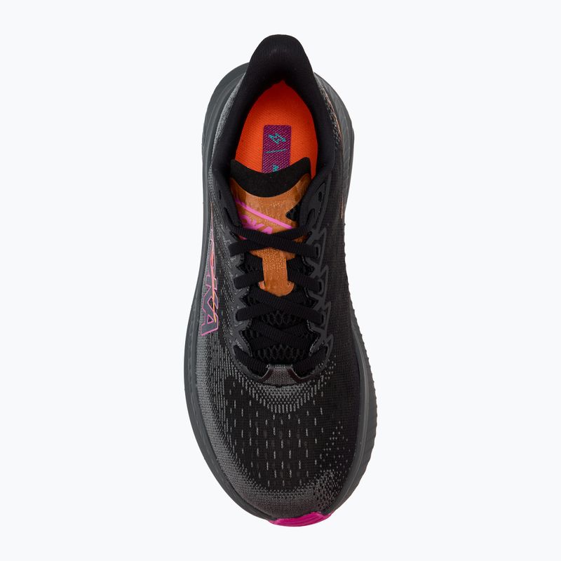 Дамски обувки за бягане HOKA Mach 6 black/fuchsia 5