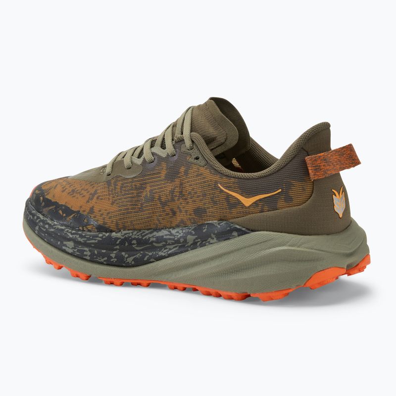 Мъжки обувки за бягане HOKA Speedgoat 6 Wide antique olive/squash 3