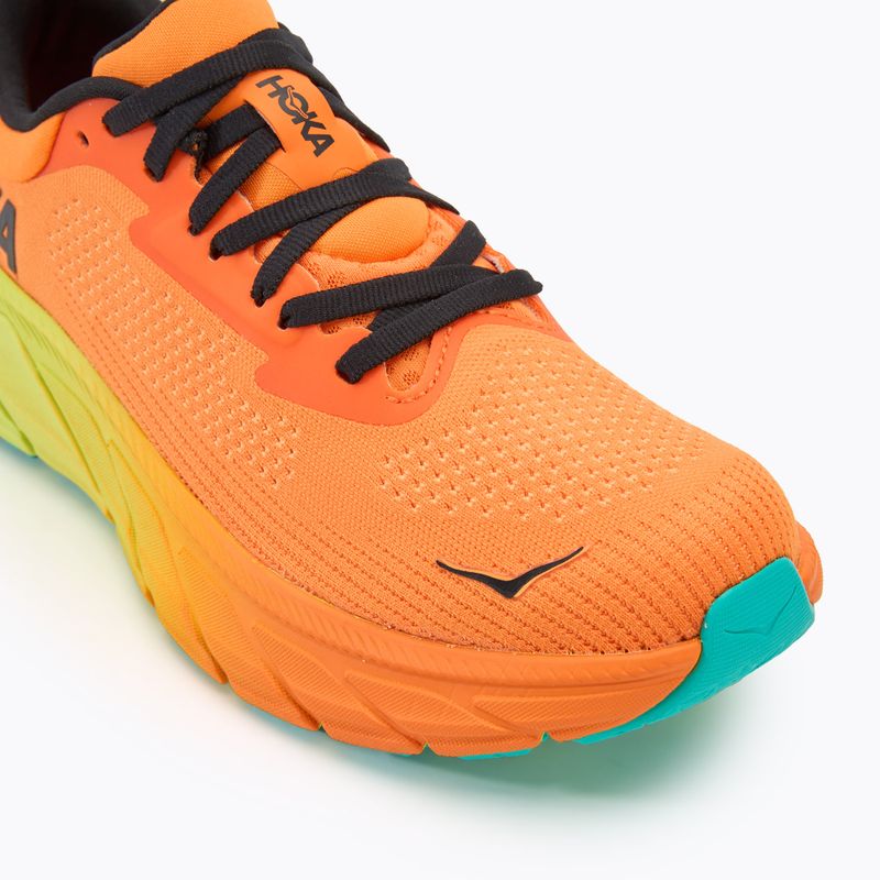 Дамски обувки за бягане HOKA Arahi 7 electric tangerine/black 7