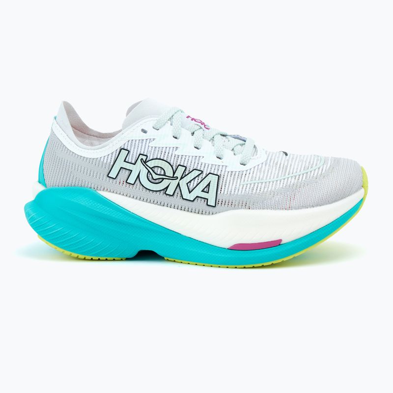 Дамски обувки за бягане HOKA Mach X 2 frost/electric aqua 2