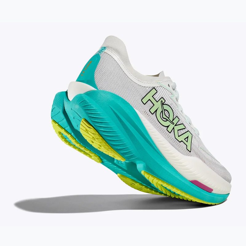 Дамски обувки за бягане HOKA Mach X 2 frost/electric aqua 11