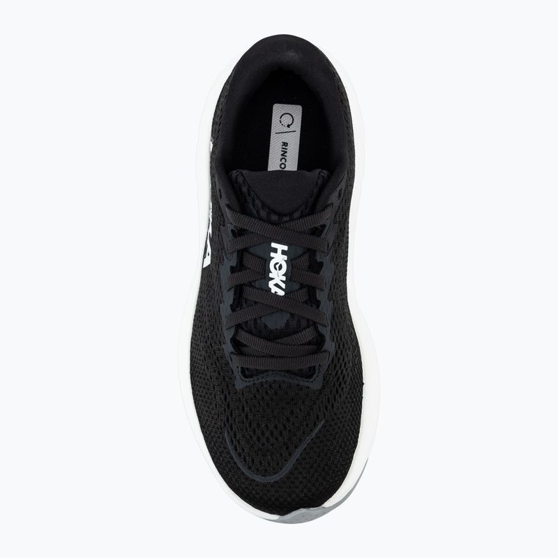 Дамски обувки за бягане HOKA Rincon 4 Wide black/white 5