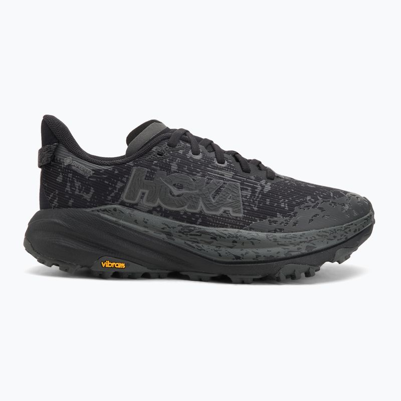 Дамски обувки за бягане HOKA Speedgoat 6 GTX Wide black/black 2
