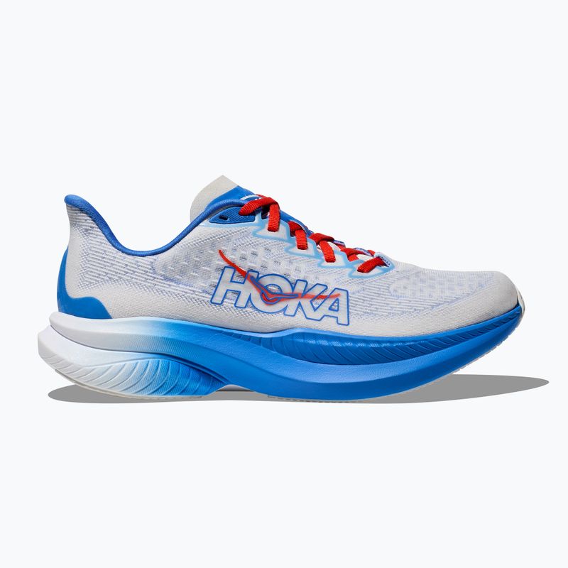 Дамски обувки за бягане HOKA Mach 6 white/virtual blue 9