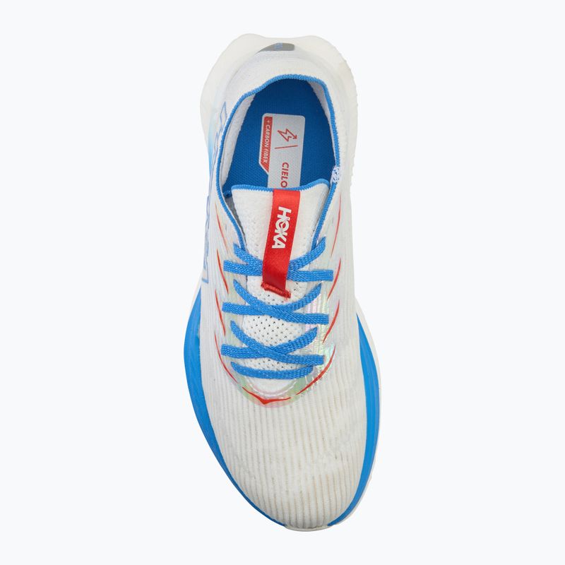 Обувки за бягане HOKA Cielo X1 white/virtual blue 5