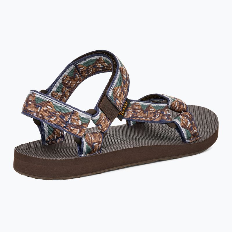 Мъжки сандали Teva Original Universal desert mosaic/chocolate brown 4