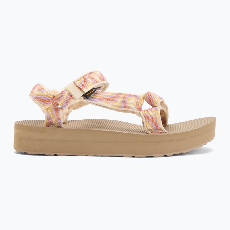 Дамски сандали Teva Midform Universal neon fade coconut 2