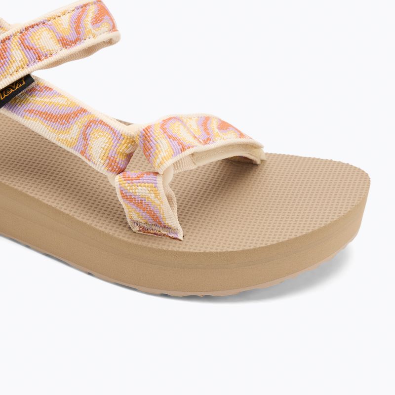 Дамски сандали Teva Midform Universal neon fade coconut 7