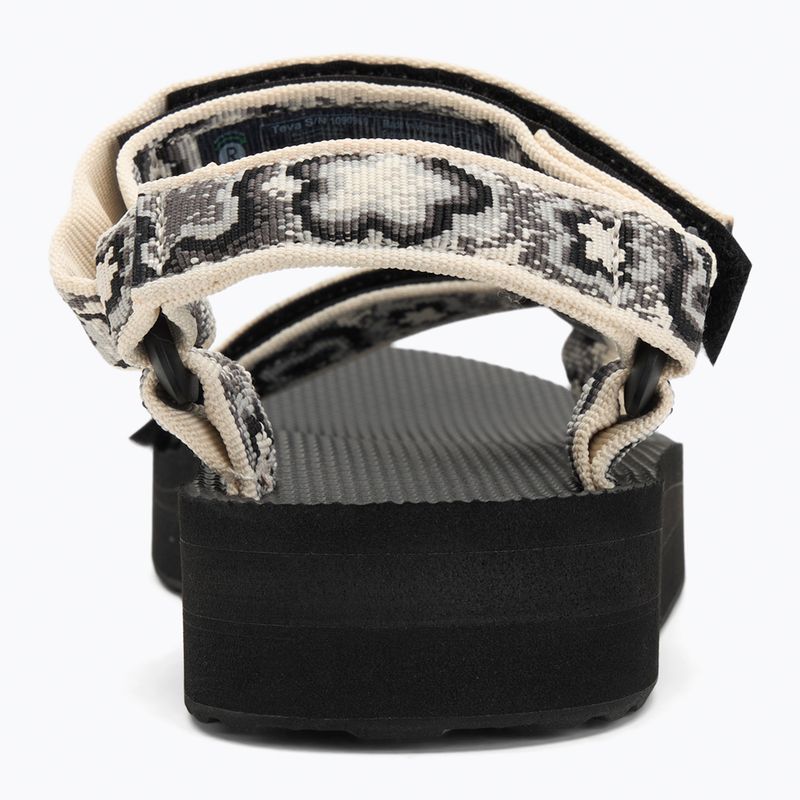 Дамски сандали Teva Midform Universal neon floral black / white 6