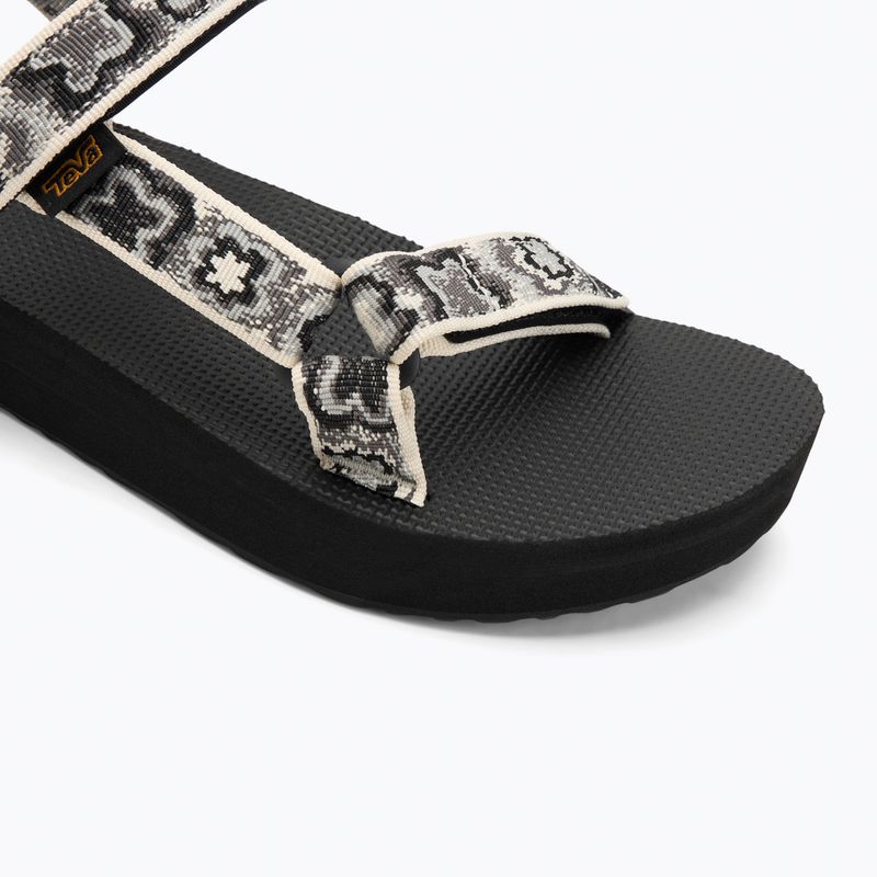 Дамски сандали Teva Midform Universal neon floral black / white 7