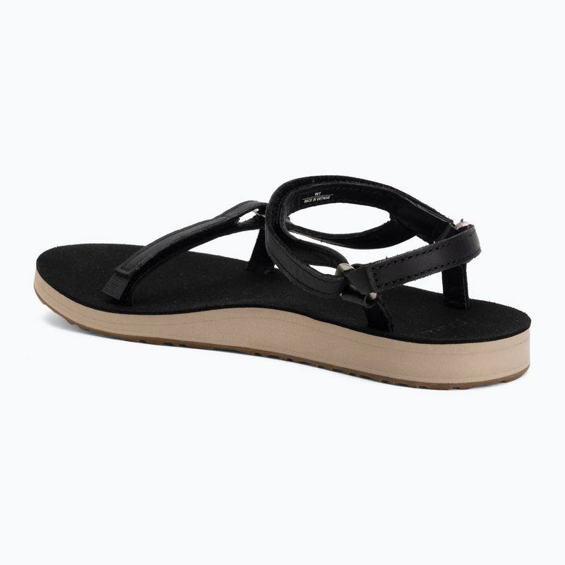 Дамски сандали Teva Original Universal Slim Leather black/tan 3