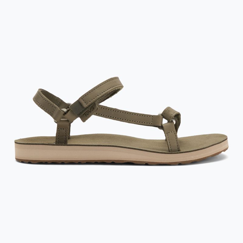 Дамски сандали Teva Original Universal Slim Leather burnt olive 2