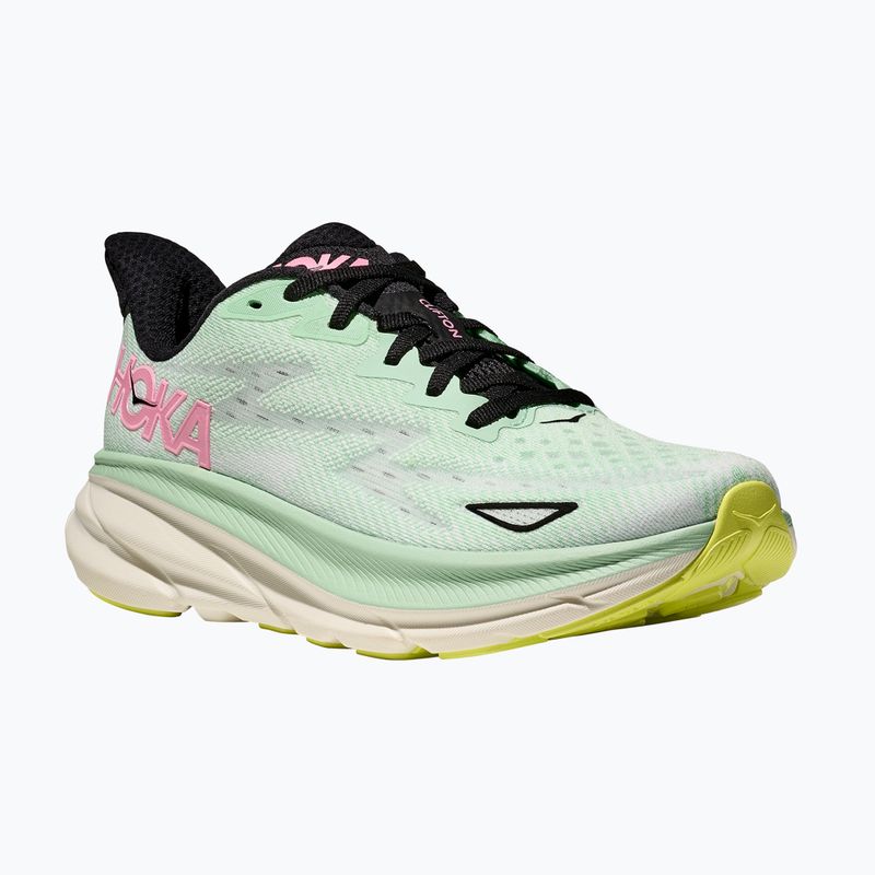 Дамски обувки за бягане HOKA Clifton 9 mint fluorite/snow melt