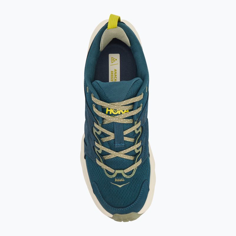 Мъжки туристически обувки HOKA Anacapa Breeze Low blue twilight/oat milk 5