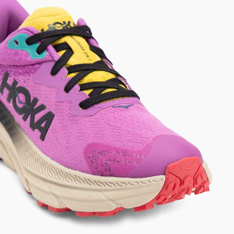 Дамски обувки за бягане HOKA Challenger 7 GTX superbloom/oatmeal 7