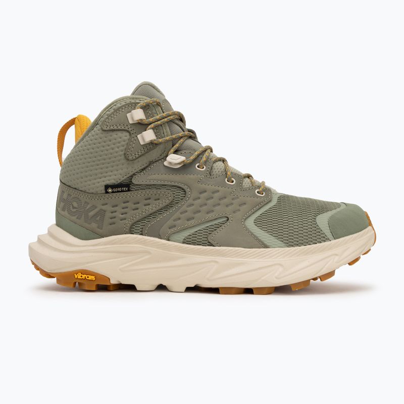 Мъжки туристически обувки HOKA Anacapa 2 Mid GTX sea moss/oat milk 2