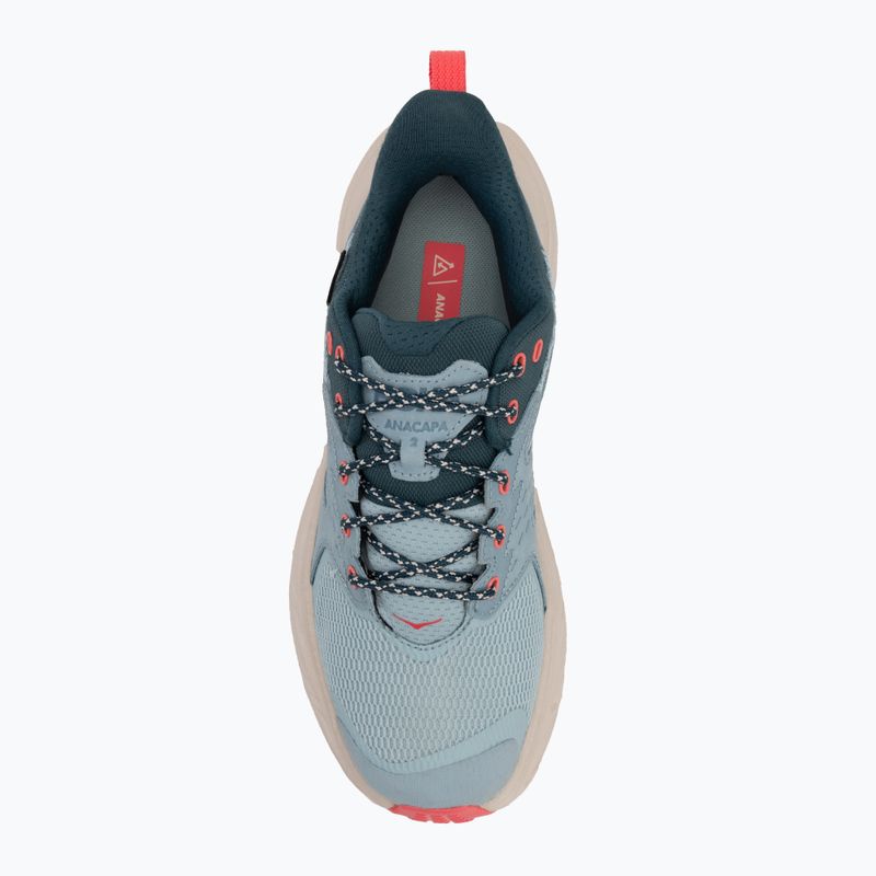 Дамски туристически обувки HOKA Anacapa 2 Low GTX druzy/dawn light 5