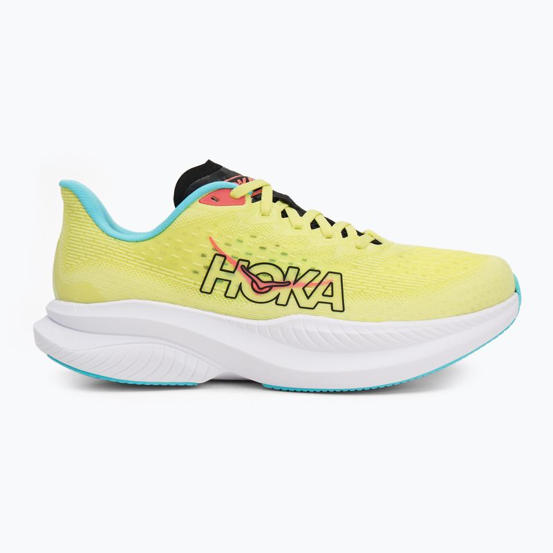 Мъжки обувки за бягане HOKA Mach 6 yuzu/clo blue 2